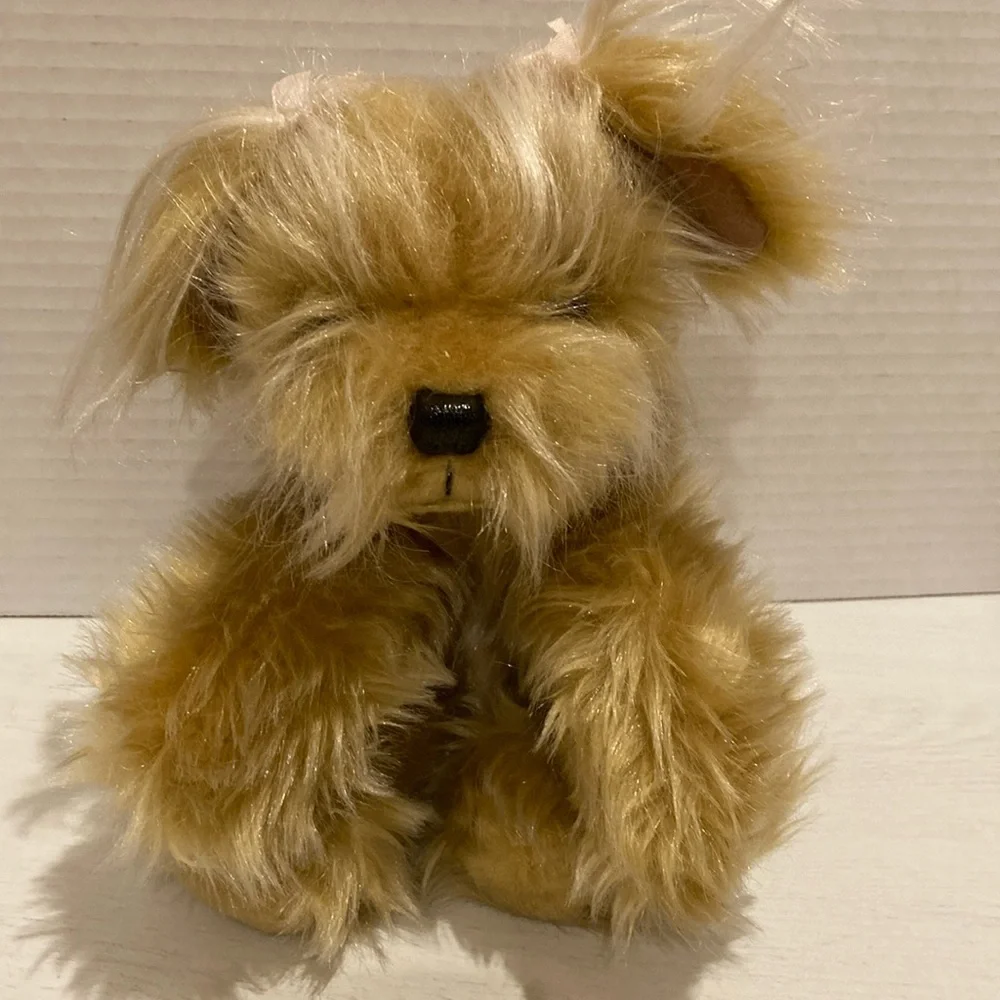 Russ Sparkle Yorkshire Terrier Dog Plush Stuffed Animal Gilda Worldwide Club 8”
